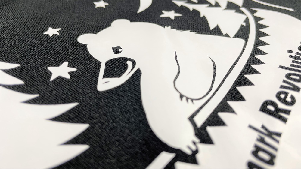 ポリエステルにも5秒で圧着できた